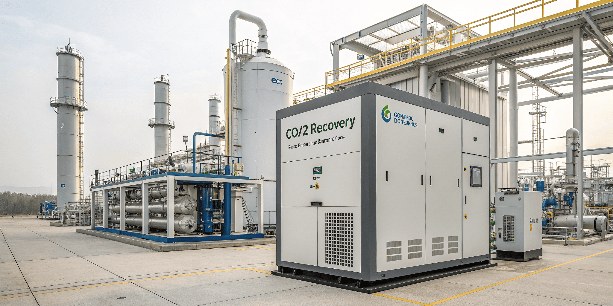 CO2 Recovery Process Flow Diagram