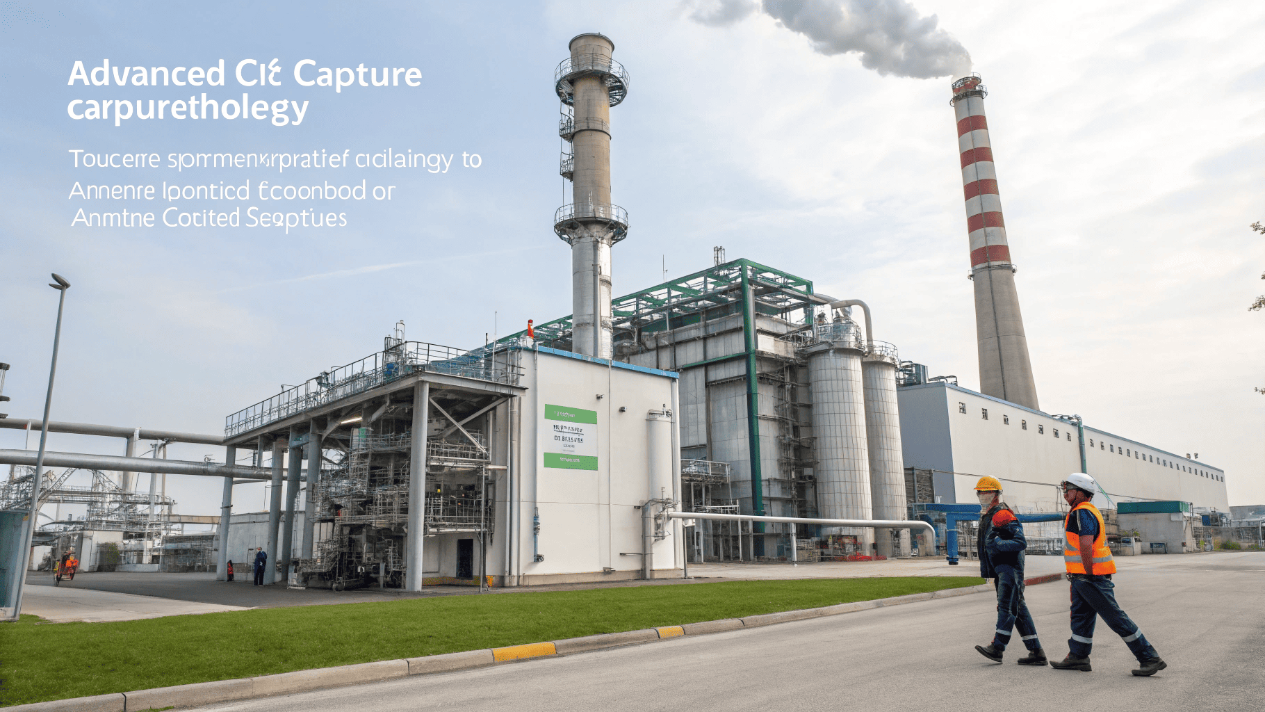 An engineer reviewing the budget for a CO2 recovery system.